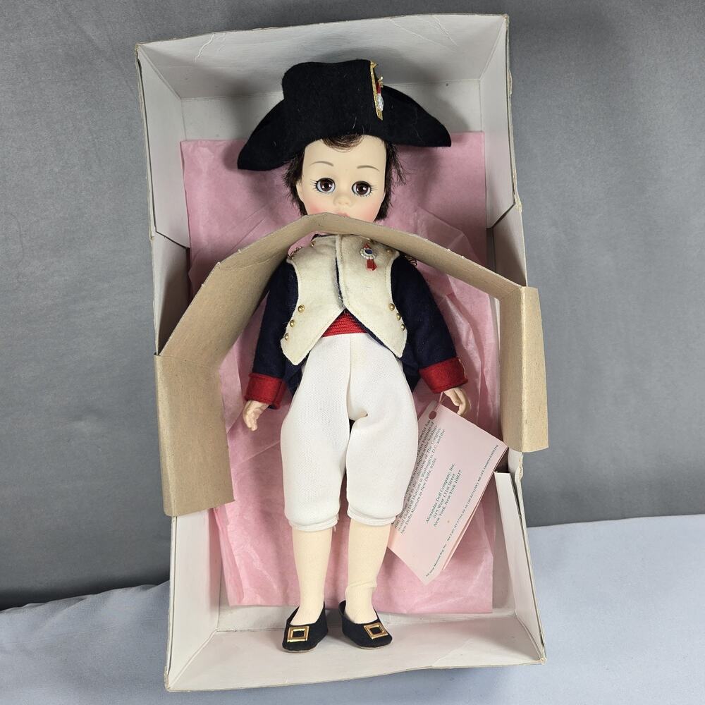 Vintage Madame Alexander Napoleon 1330 Portraits in History 12" Doll‎ Box Tag